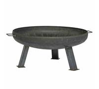 Fire Pit "XXL" 100Cm Basket Metal Party Garden Burn Wood Heat Solid
