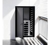 Fire Rated Heavy-Duty Aluminum Access Panel 30x41cm-101x101cm Locking Attic/Plumbing Inspection Hatch for Drywall Wall/Ceiling(Dark Gray,24x24in/61x61cm)