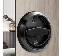 Fir Invisible Door Handle 75mm for Wardrobes(Black)