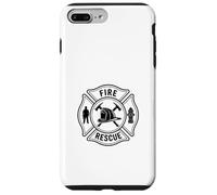 Fire Rescue Brave Spirit Everyday Hero Design Case for iPhone 7 Plus/8 Plus