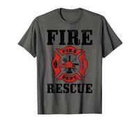 Fire Rescue Firefighter Fireman Fire Dept T-Shirt