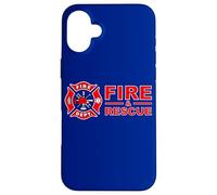 FIRE & RESCUE FIREFIGHTER FLORIAN MALTESE CROSS SYMBOL Case for iPhone 16 Plus