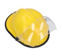 Fire Rescue Helmet Flame Retardant, Adjustable Shock Resistant, Full Head for Fire Fighters, Outdoor Emergency Rescue, ABS Plastic, Aluminum Foil