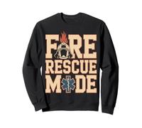Fire Rescue Mode Firefighter EMT Paramedic Sweatshirt