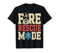 Fire Rescue Mode Firefighter EMT Paramedic T-Shirt