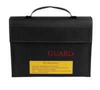 Fire Resistant Lithium Ion Battery Charging Bag With Secure Closure, Designed To Reduce Risk During Charging And Protect From Fire Hazards(215 * 165 * 45MM)