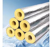 Fire Resistant Pipe Insulation Foam Tube, High Temperature Steam Pipe Insulation Material, The Inner Diameter of The Casing is The Outer Diameter of The Pipe(ID34MM/THK30MM)