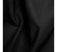 Fire Retardant Blackout Polyester Fabric, 192 cm Width, Class 0 FR, Black, Sold by Metre (by The Metre)