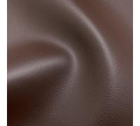 Fire Retardant Faux Leather Thick Leatherette Vehicle Restoration Sofa Upholstery Fabric - Suitable for Domestic and Commercial use - Brown - 1 Metre