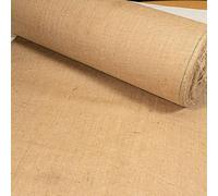 Fire Retardant Hessian Fabric (Burlap) - FR Treated, Flame Resistant Jute Cloth - 1.83 Metre Width - 72 Inches - Various Lengths (5 Metre)