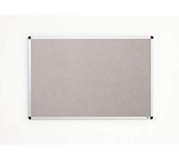 Fire Retardant Light Grey Felt Noticeboard Office, Home and Schools - 1800mm x 1200mm