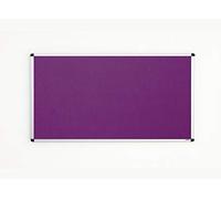 Fire Retardant Purple Felt Noticeboard Office, Home and Schools - 2400mm x 1200mm