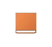 Fire Retardant Steel Sackholder White Body with Orange Lid 42L 410367