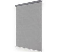 Fire Retardant UV Blocking Roller Blinds for Windows Custom Size Beige Blackout Blinds for Shower Room Bedroom and Kitchen 80x180cm