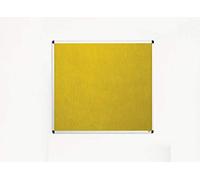 Fire Retardant Yellow Felt Noticeboard Office, Home and Schools - 1200mm x 1200mm