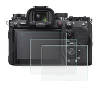 Fire Rock Tempered Glass Screen Films for Sony a9III a9iii DSLR-3PCs | Tempered Glass Screen Protector for Sony Alpha 9 III a9 iii, Ultra-Clear, 9H+, Anti-Scratch, Bubble-Free, Camera Screen Cover