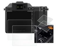 Fire Rock X2D Top+LCD Screen Protector for Hasselblad X2D x2d Camera, Ultra-Clear Anti-Scratch Bubble-Free Tempered Glass Cover for Hasselblad X2D x2d-2+2Packs