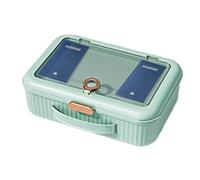 Fire Safe Storage Document Organizer - Large Capacity File Organizer | Storage File Boxes Efficient Filing Sectional File Folder for Property Rights Certificates & Tax Invoices