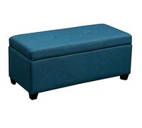Fire Safety Folding Storage Ottoman Shoe changing stool With hinge Multifunctional bed end stool Load-bearing 150kg Comfortable cotton and linen Ottomans
