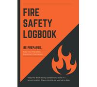 Fire safety Logbook - A4 Fire Alarm Testing Logbook for Fire Inspection and Testing | Health and Record Book for Schools, Landlords, Pubs, Hotels and Business