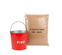 Fire Safety Sand, 12.5 kg Bag for Fire Bucket, FSP-2025