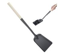Fire Shovel Long Handle Wood Iron Ash Shovel for Cleaning