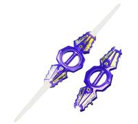 Fire Spin Swor d Double-Edged Lightsaberr for Kids, Retractable Light Sabers Swor d with 7-Color LED Lights & Sound, Cosplay Weapons Prop for Kids Role-Play Battles