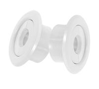 Fire Sprinkler Escutcheon Plate Cover 2pcs Stainless Steel White