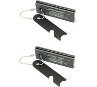 Fire Starter Survival Kit, Magnesium Waterproof Matches Ferro Flint Block,Outdoor Survival Firesteel Gears with Striker for Camping Hiking Hunting Emergency-2 Pack