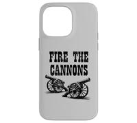 Fire The Cannons Cool Retro Vintage Double Cannon Classic Case for iPhone 14 Pro Max