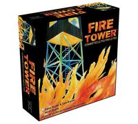 Fire Tower - party games - strategy games - ages 10 and up - board games - protect yourself and be the most tactical one to carry - 2 to 4 players - French edition