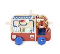 Fire truck - activity sign | Lilliputiens - Ref. 83744 - 5414834837445 - Red - Miscellaneous Material