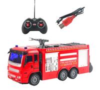 Fire Truck Toys - Toddler Vehicle Set, Kids Rescue Cars | Construction With Lights, Durable Toy Collection, Trucks For Home School Use