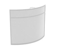 Fire Vida Buckton Fire Guard, Metal, Nickel