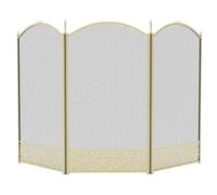 Fire Vida Fire Screen, Brass