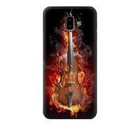 Fire Violin Case Cover For Samsung Galaxy J6+ (2018), J6 Plus (2018)