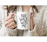 Fire Walk Walk with Me Twin Peaks Series White Coffee Tea Mug Regular 312ml Cup