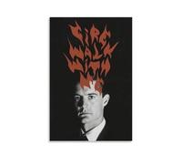 Fire Walk With Me Movie Posters Canvas Print Aesthetic Wall Art Modern Home Decor for Bedroom Living Room12x18inch(30x45cm) Unframe-style