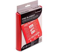 FireAngel 1 x 1 M Fire Blanket for Kitchen, Home, Caravan, Campervan, Safety Accessories, with Hard, Wipe Clean Cover
