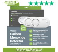 FireAngel FA3820-T2 10 Year Sealed Battery Alarm Carbon Monoxide