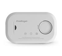 FireAngel Carbon Monoxide Alarm and Detector - FA6813 10-Year Sensor Life CO Alarm for Home with AA Batteries - Travel, Portable Carbon Monoxide Detector - CO Detector Monitor with Test Button, Single