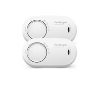 FireAngel Carbon Monoxide Alarm and Detector - FA3313 10-Year Sensor Life CO Alarm for Home with 1-Year Replaceable Batteries - Travel, Portable Carbon Monoxide Detector - CO Detector - 2-Pack - White
