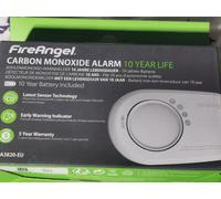 FireAngel 10 Year Carbon Monoxide Alarm - Sealed for Life Battery FA3820