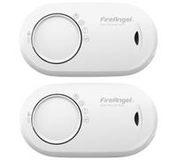 FireAngel FA3820-T2 Carbon Monoxide Alarm with 10 Year Sealed for Life Battery - Twin Pack
