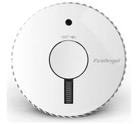 FireAngel FA6611-R Smoke Alarm, White (HJ8U) Replacement for ST-623E/baseplate, Optical Sensor, 2xAA Batteries, Silent Test