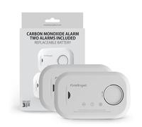 FireAngel FA6813-EU-T2 10 Year Carbon Monoxide Detector & Alarm Twin Pack with Replaceable Batteries