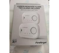 Fireangel Fa6813 Wireless Standalone Carbon Monoxide Alarm Set With Replaceable Battery, Pack Of 2