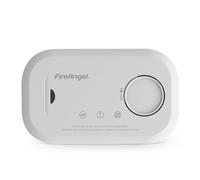 FireAngel Carbon Monoxide Alarm and Detector - FA6813 10-Year Sensor Life CO Alarm for Home with AA Batteries - Travel, Portable Carbon Monoxide Detector - CO Detector Monitor with Test Button, Single