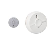 FireAngel HW1-R Heat Alarm, White & FireAngel SB1-TP-R Smoke Alarm, 2 Pack, White