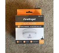 FireAngel HW1-R Kitchen Heat Alarm Mains Powered White